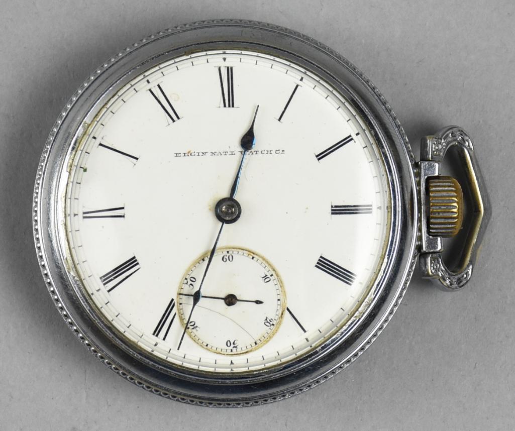 1883 Elgin Nat'l Watch Co. Pocket Watch, 11 Jewel (1 of 6)