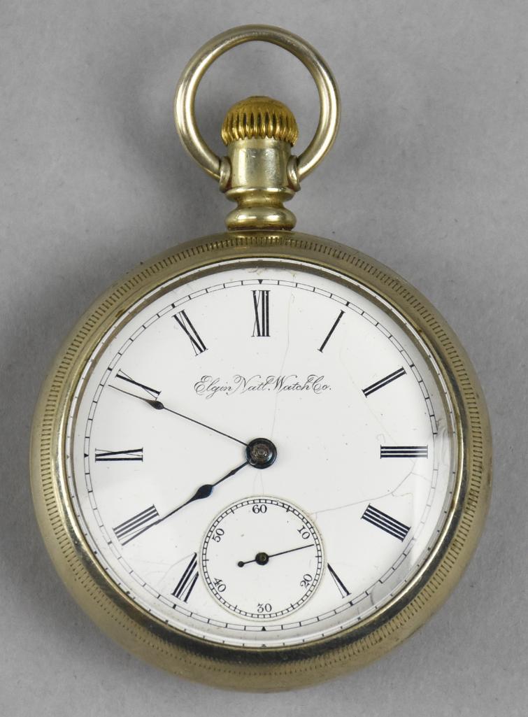 1890 Elgin Nat'l Watch Co. Pocket Watch, 7 Jewel (1 of 5)
