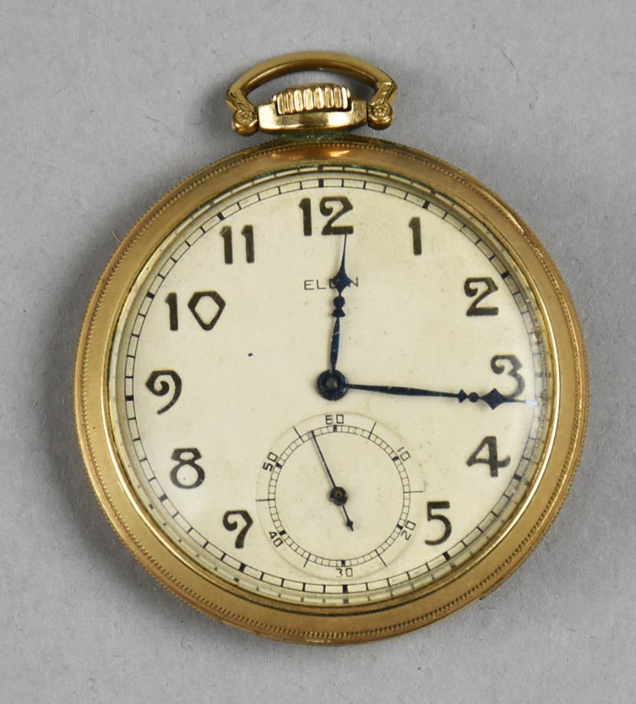 1918 Elgin Nat'l Watch Co. Pocket Watch, 15 Jewel (1 of 5)
