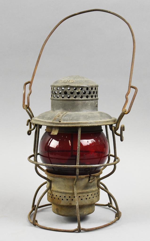 c1935 Adlake Pacific Electric Railway Safety Lantern (1 of 6)