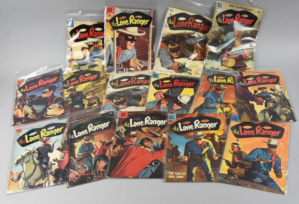 Lone Ranger Comic Books Lot 10 Cent (1 of 6)