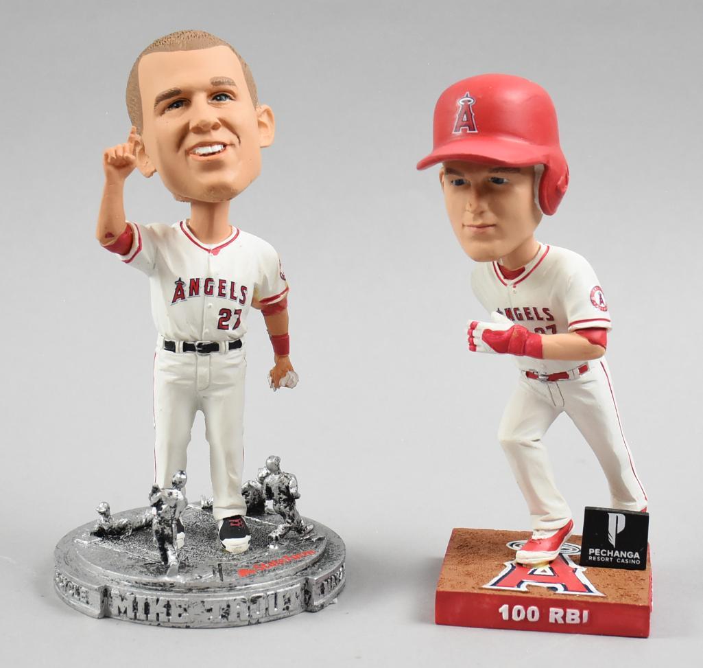 Anaheim Angels Mike Trout Bobbleheads (1 of 4)
