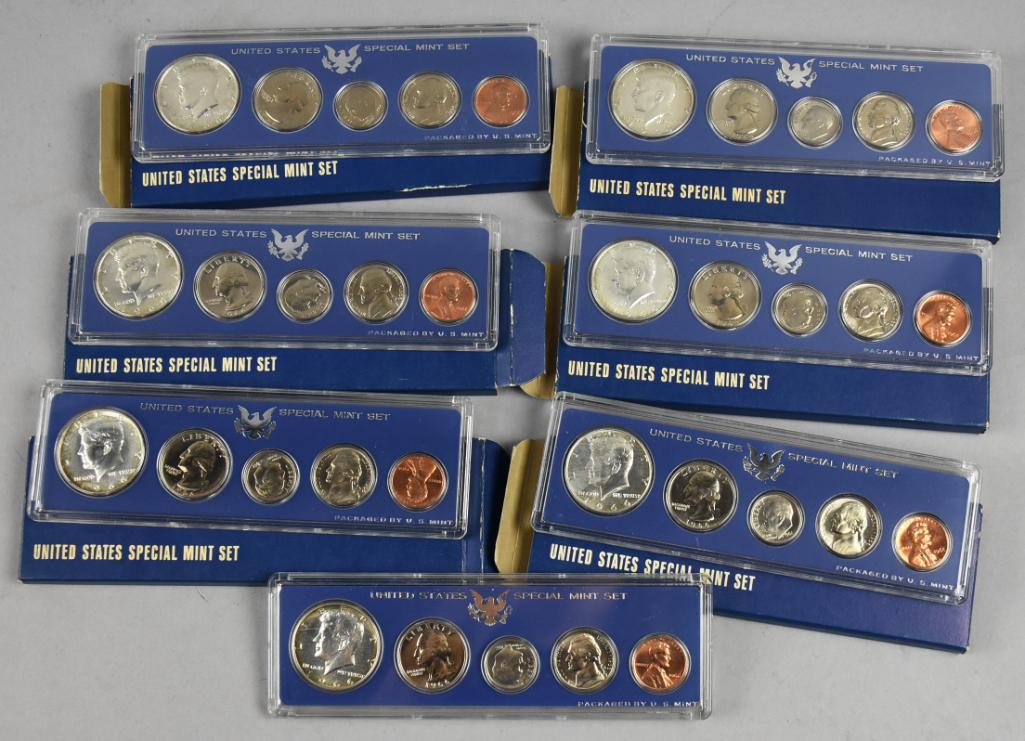 (6) 1966 Special United States Mint Sets (1 of 4)