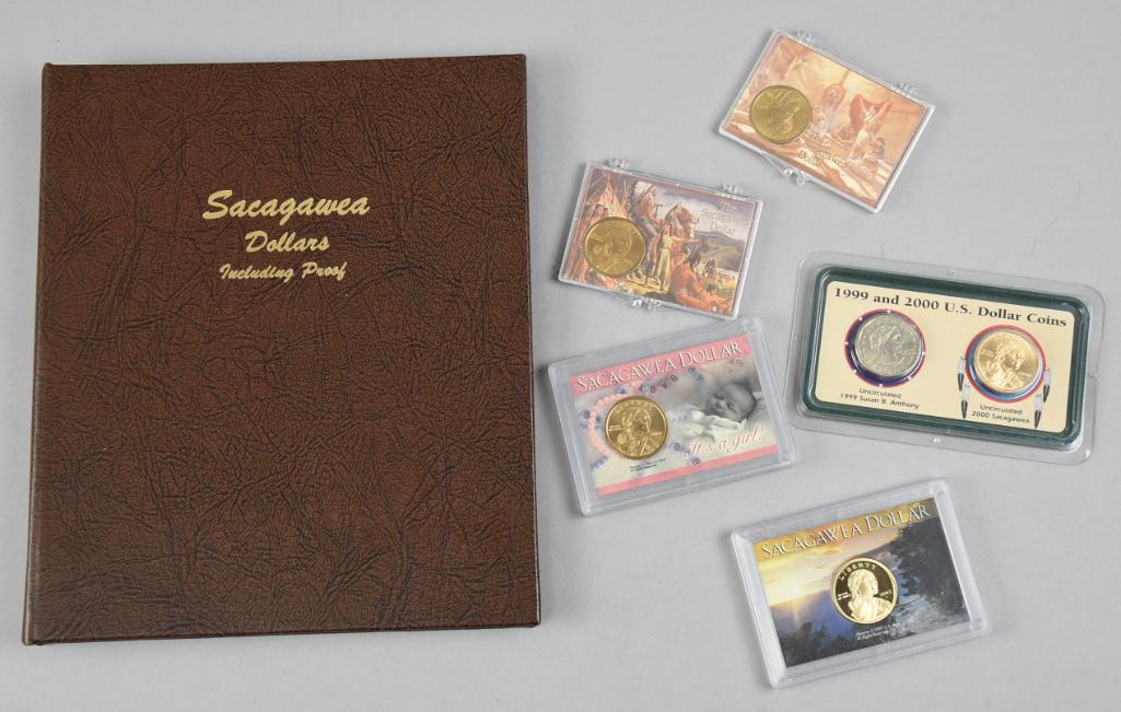 Misc. Various Sacagawea Dollars, Proofs, Uncirculated (1 of 3)