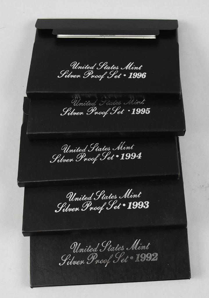 1992-1996 United States Mint Silver Proof Set (1 of 3)