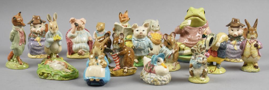 (18) Royal Albert Beatrix Potter Figurines (1 of 9)