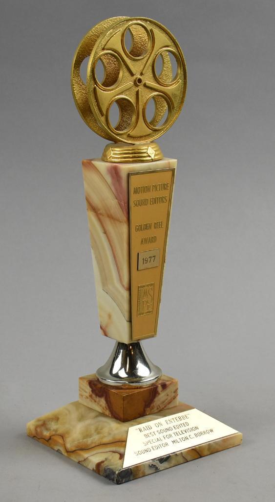 Milton C. Burrow Motion Pic. Golden Reel Award, Raid on Entebee (1 of 6)