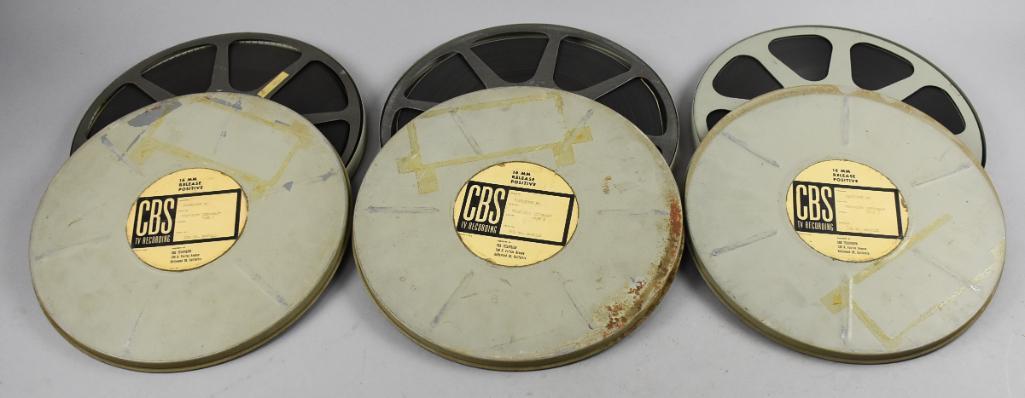 1957 Season 1-Epi 39 Playhouse 90, The Fabulous Irishman: This three reel lot is from the television series Playhouse 90 which ran from 1956-1961 on CBS. These shows were an hour and a half long, therefore the three reels. Season 1, Episode 39 was called The