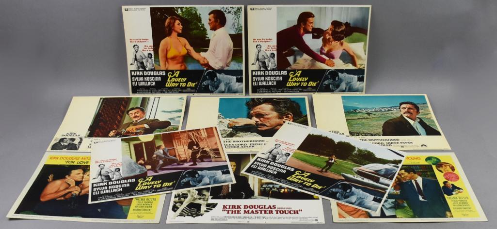 Vintage Kirk DOUGLAS KOSCINI Movie Lobby Cards (1 of 5)