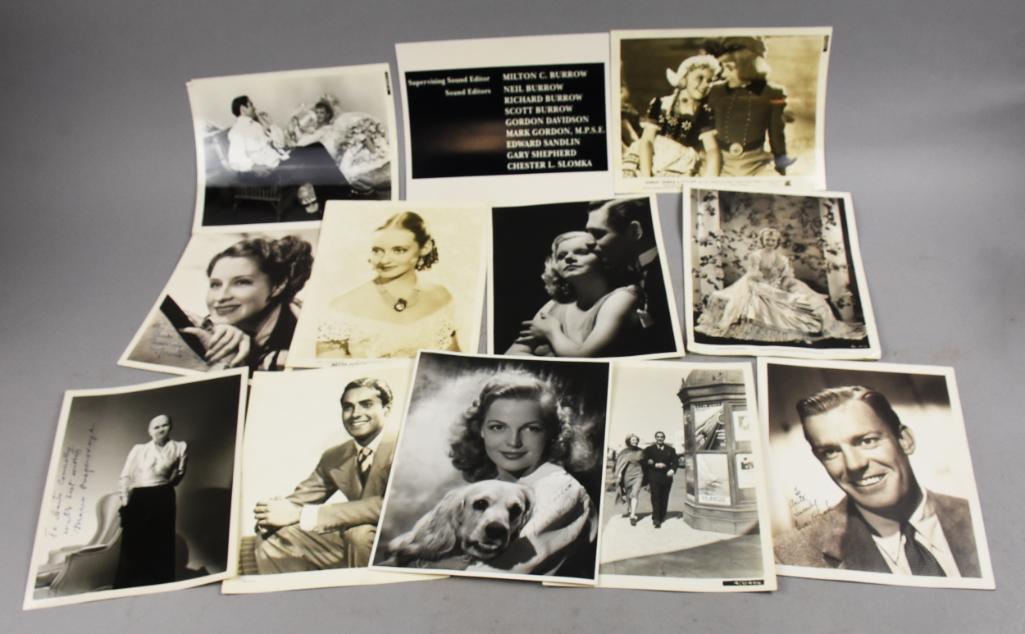 Misc Original Movie Promo and Actor/Actress Photos SIGNED (1 of 6)