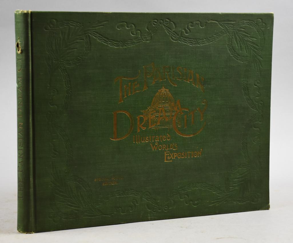1900 The Parisian Dream City, Worlds Exposition Book (1 of 9)