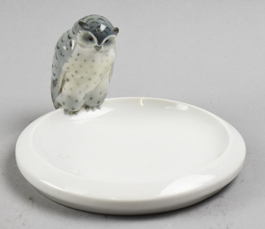 Vintage Metzler & Ortloff Figural Owl Pin Dish (1 of 6)