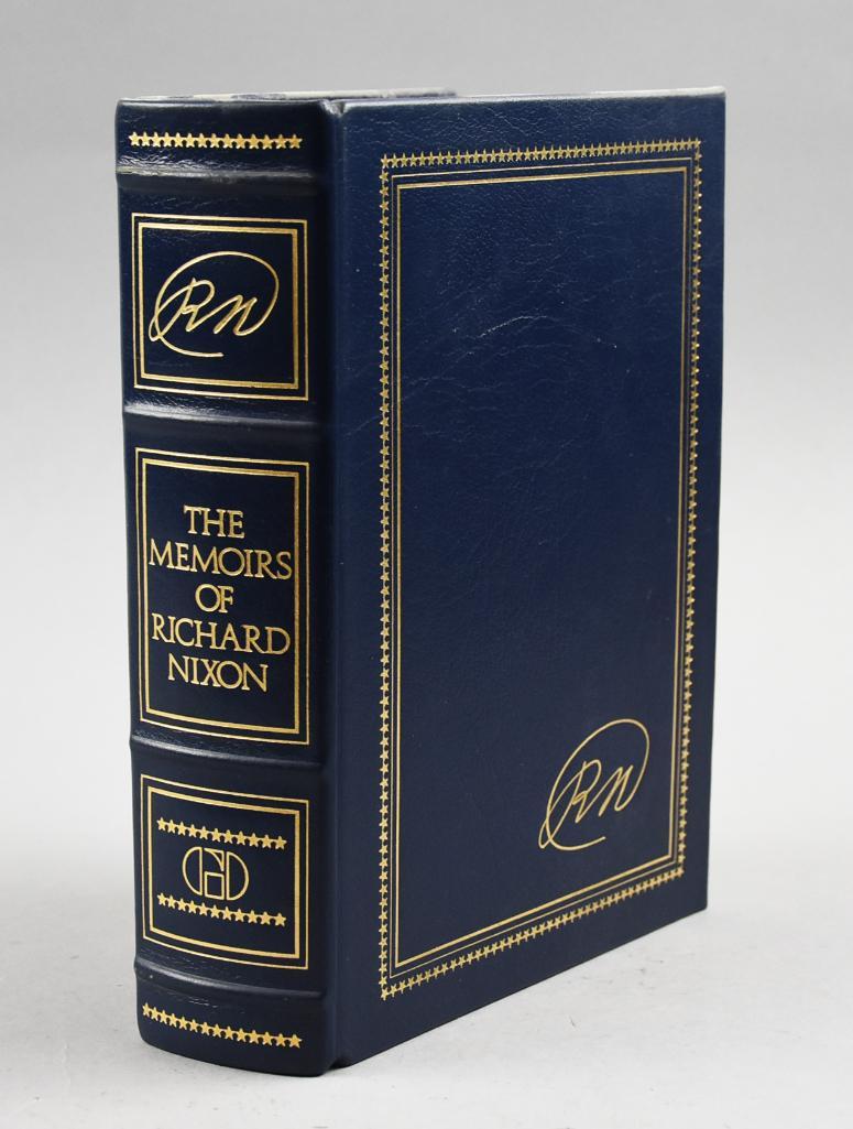 Signed 1st Edition Memoirs of Richard Nixon, COA (1 of 7)
