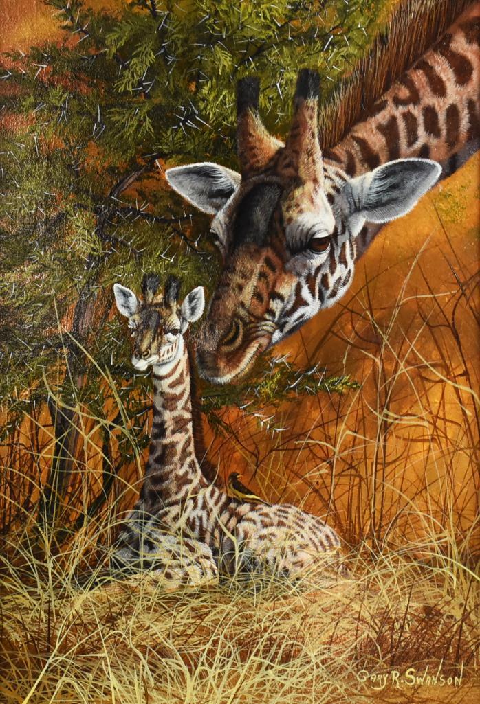 Gary  Robert Swanson "So, Who's Your New Friend?" Oil on Canvas (1 of 10)