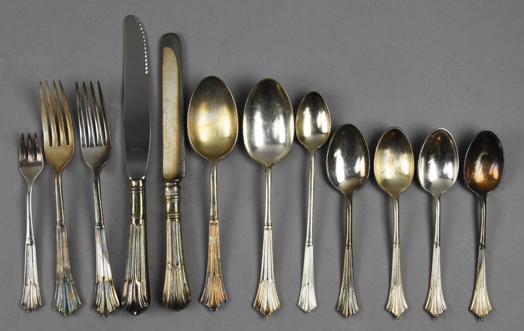 Antique Fred Harvey/Santa Fe RR International/GM Co Flatware (1 of 9)