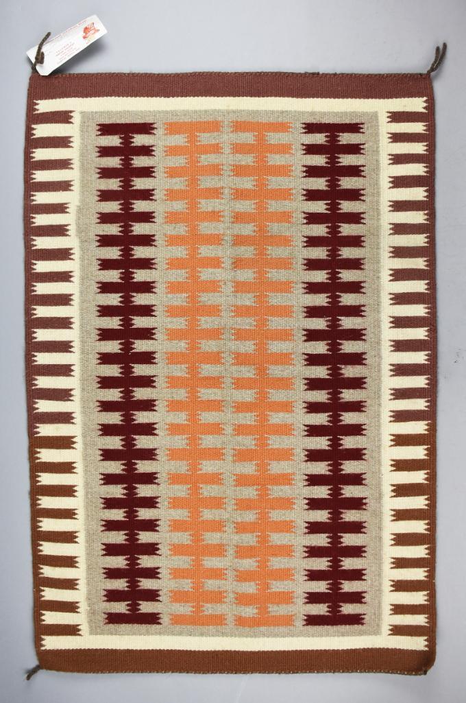 Irene Sells, Navajo Hand Woven Textile, Butterfly (1 of 4)