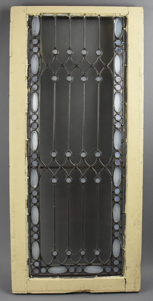 Antique Victorian Opalescent & Lead Glass Window (1 of 13)