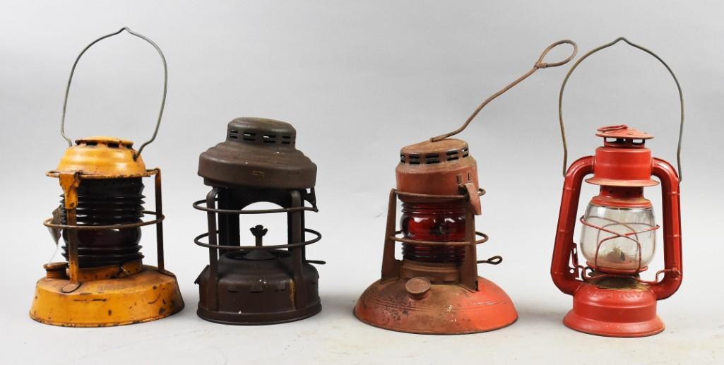 Misc Lot of Dietz Oil Lanterns (1 of 12)