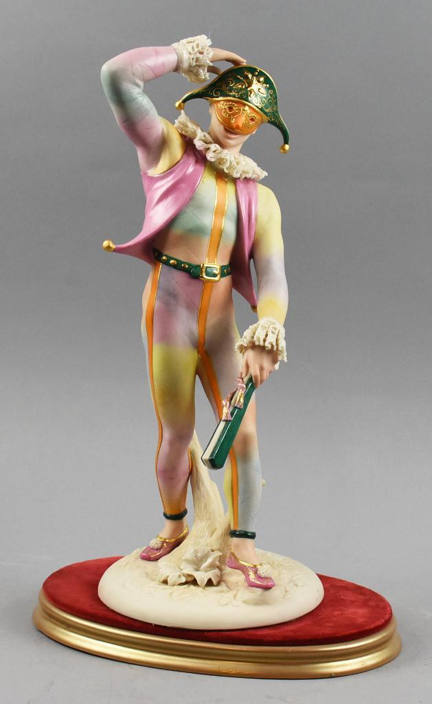 c1980 Cybis Porcelain Harlequin Figurine Ltd Ed. (1 of 6)