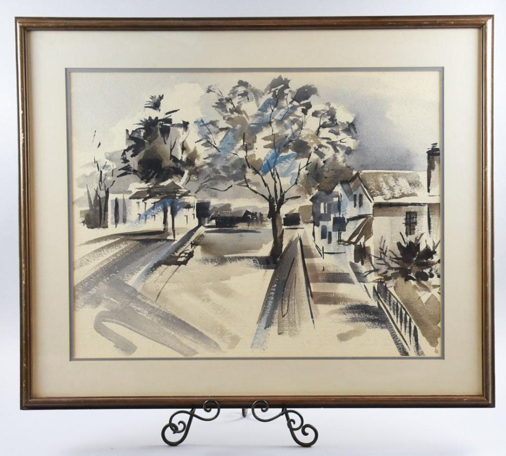 1971 (Richard) Dick Frizzell (1943 - ) NZ Artist (1 of 6)