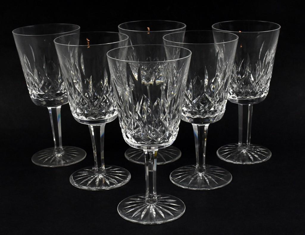 Vintage Waterford Crystal Water Goblets, Lismore (1 of 5)