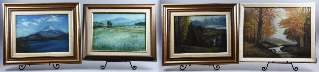 (4) Vintage Taka Miyata Japanese Sand Paintings (1 of 19)