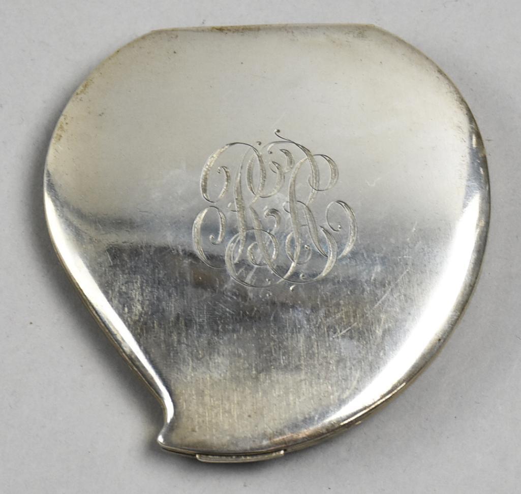 Vintage Elgin American Sterling Silver Compact (1 of 6)
