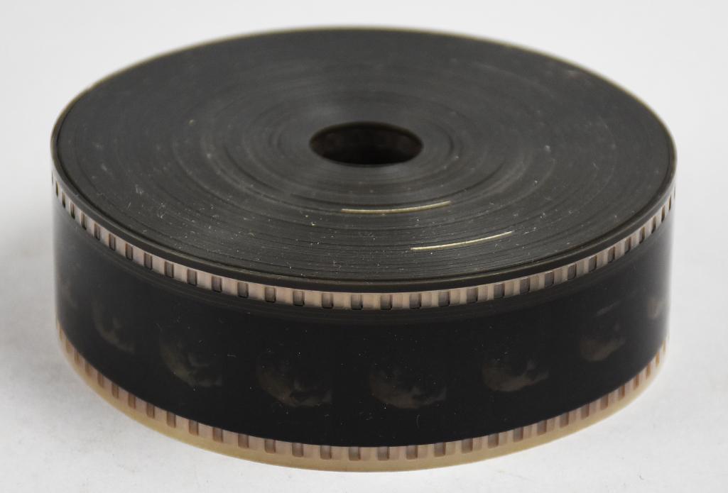 Vintage Wildlife Film Reel: Unsure of the date of this film reel, and while we did not examine the entire thing, it appears to be primarily wildlife. This lot comes from the award winning Burrow family estate. Milton, Neil and S
