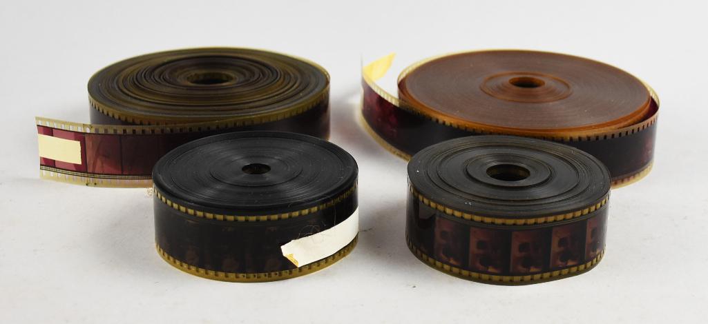 Vintage Multiple Film Rolls, Russ Meyer Vixen & More: There are four different rolls of odds and ends type film that include Russ Meyer's first X rated film Vixen! starring Erica Gavin, former exotic dancer. The other reels may be additional footage from
