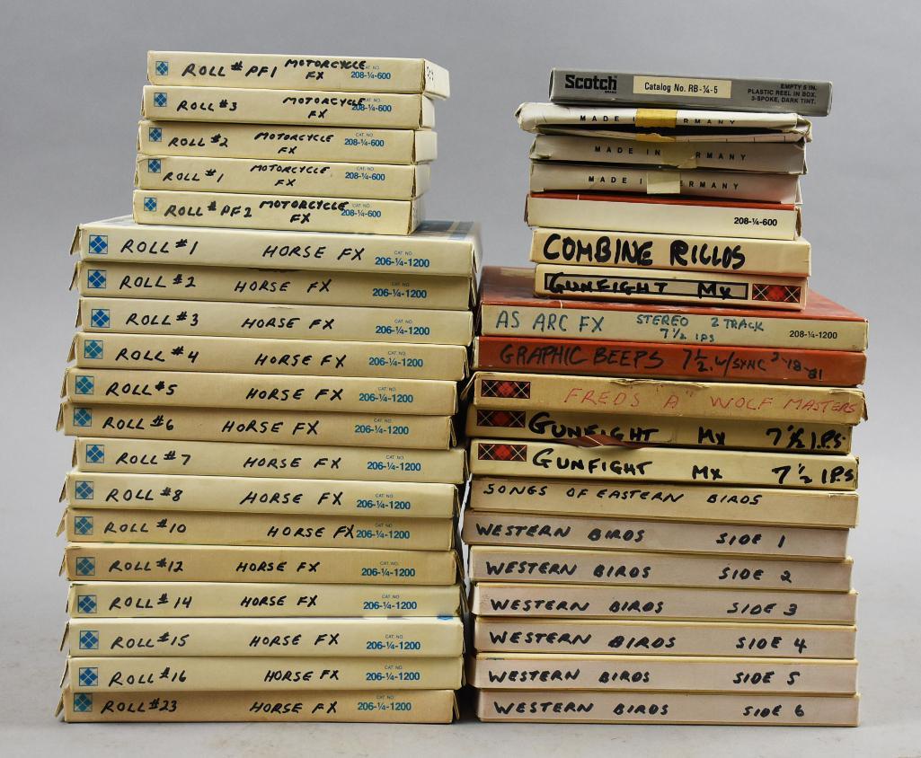 (38) Vintage Sound Effects Audio Recordings (1 of 5)