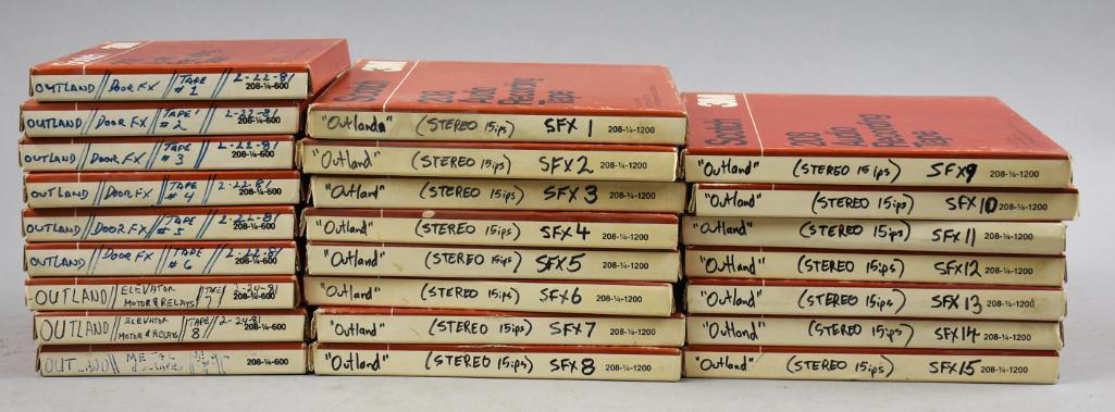 (24) 1981 Outland Special Effects Audio Recordings (1 of 4)