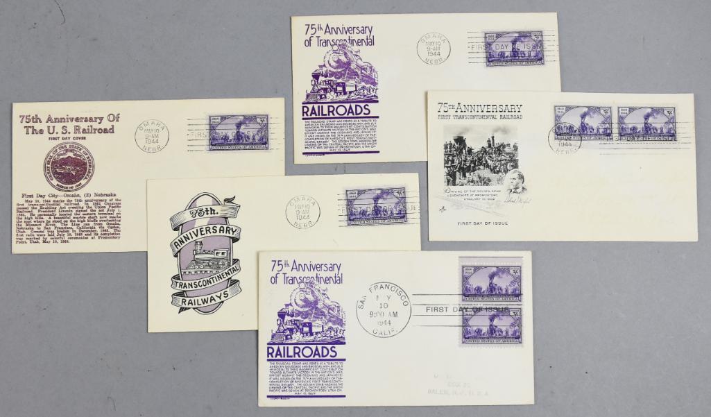 1944 75th Anniversary of Transcontinental Railroad, 1st (1 of 6)