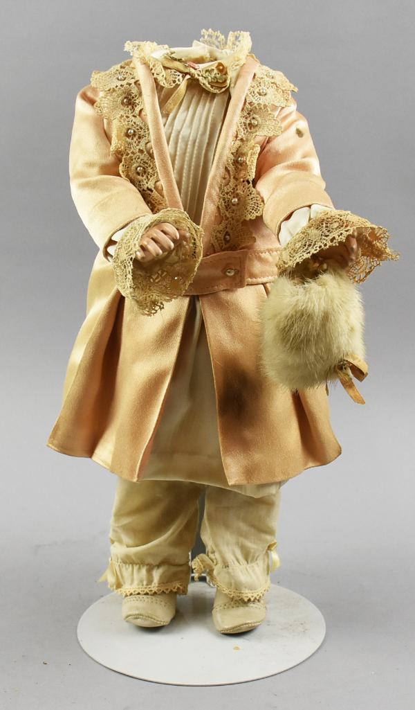 Vintage Composition Doll Body w/ Period Style Clothes (1 of 7)
