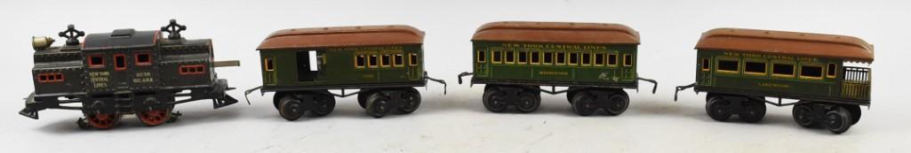 c1915 Bing NYC Electric Loco No 3238 Passenger Set (1 of 6)
