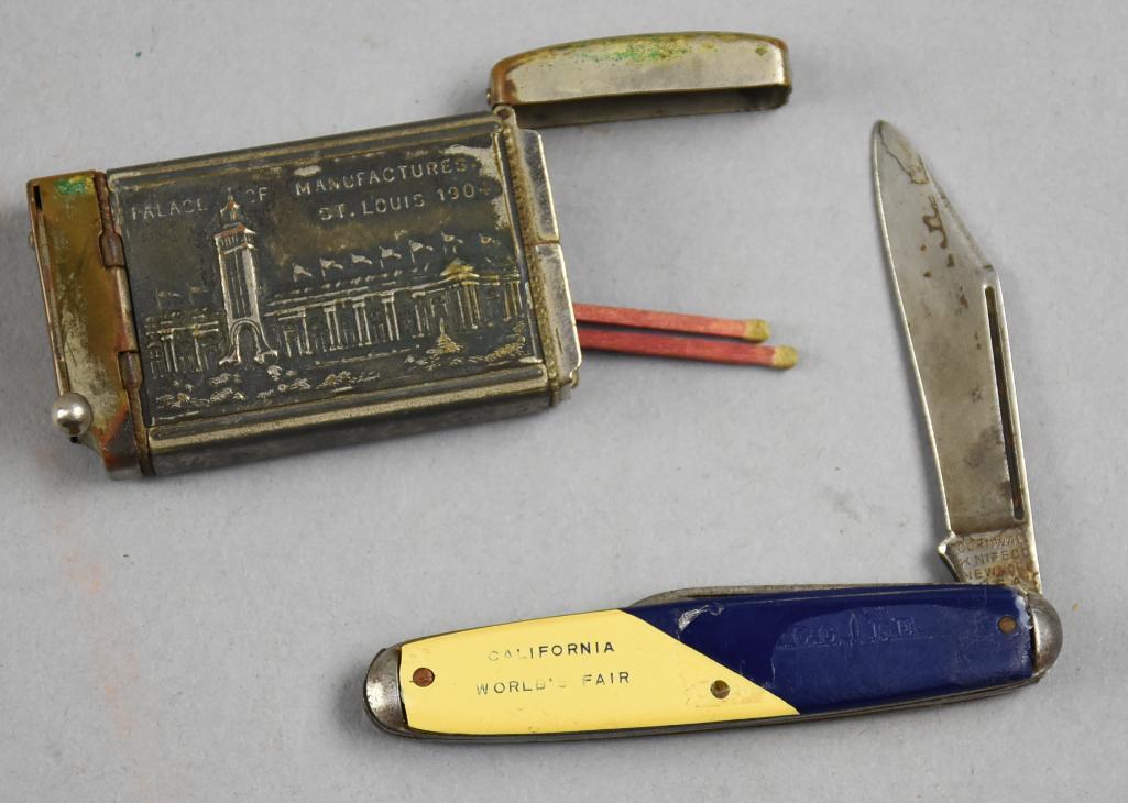 Antique 1904  & Vintage World's Fair Memorabilia, California Plus (1 of 4)