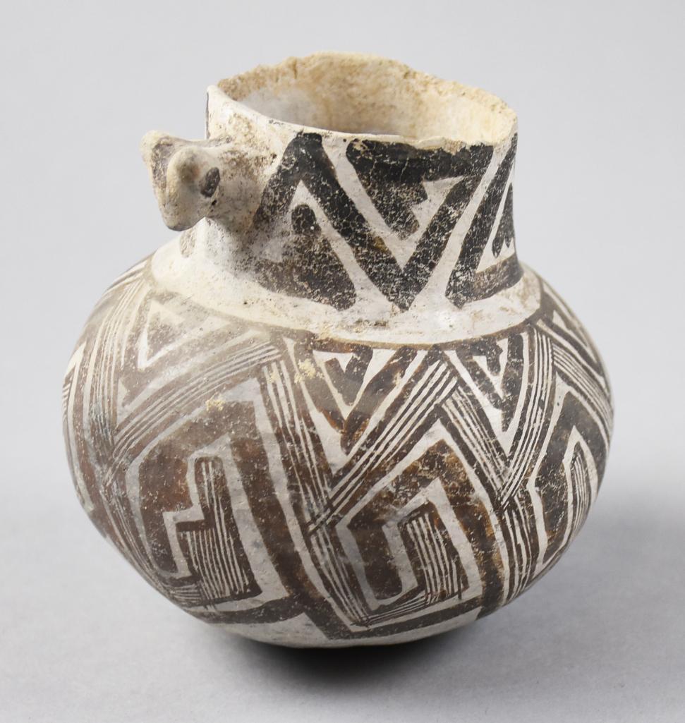 1100-1250 AD Mogollon Tularosa Black-White Doghead Jar (1 of 7)