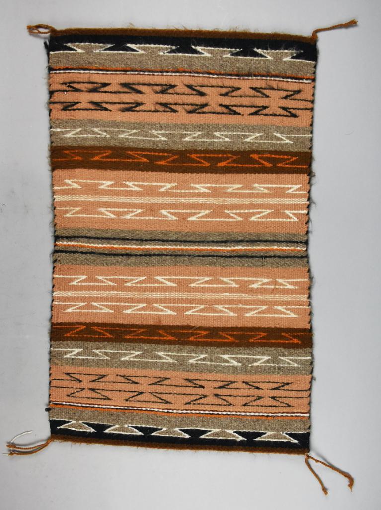 Vintage Navajo Hand Woven Textile, Wide Ruins (1 of 3)
