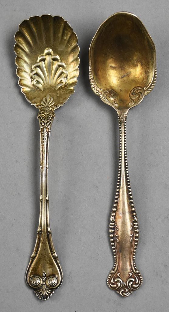 1893 Towle Canterbury & 1892 Whiting Empire Spoons (1 of 6)