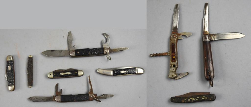 Vintage Pocket Knife Grouping, Dealk, Imperial & More (1 of 13)