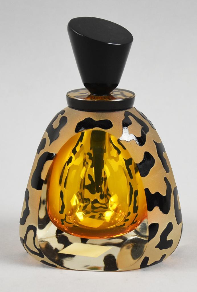 Steven Correia Art Glass Leopard Perfume, Ltd Ed (1 of 7)