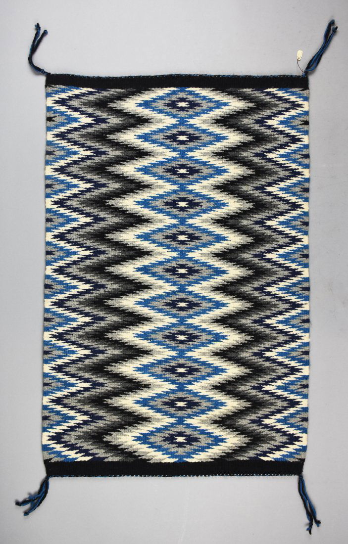 Alice Tsosie, Navajo Hand Woven Textile, Eye Dazzler (1 of 5)