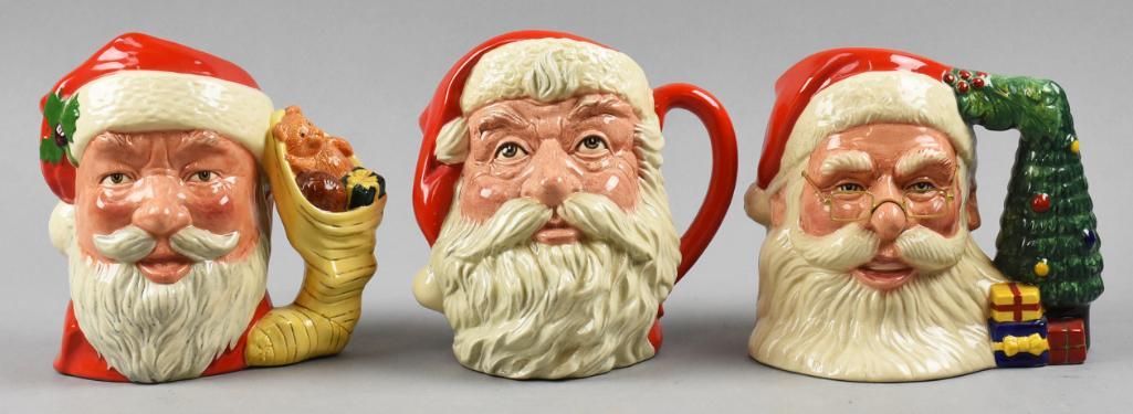 (3) Royal Doulton Toby Jugs  Misc Santa Claus (1 of 4)