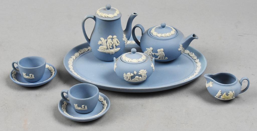 Wedgwood miniature top tea set