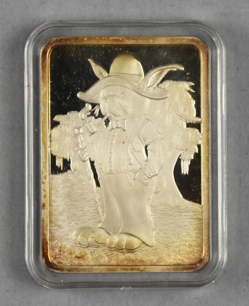 Treasury Of American Folklore Ingot, Brer Rabbit Auction