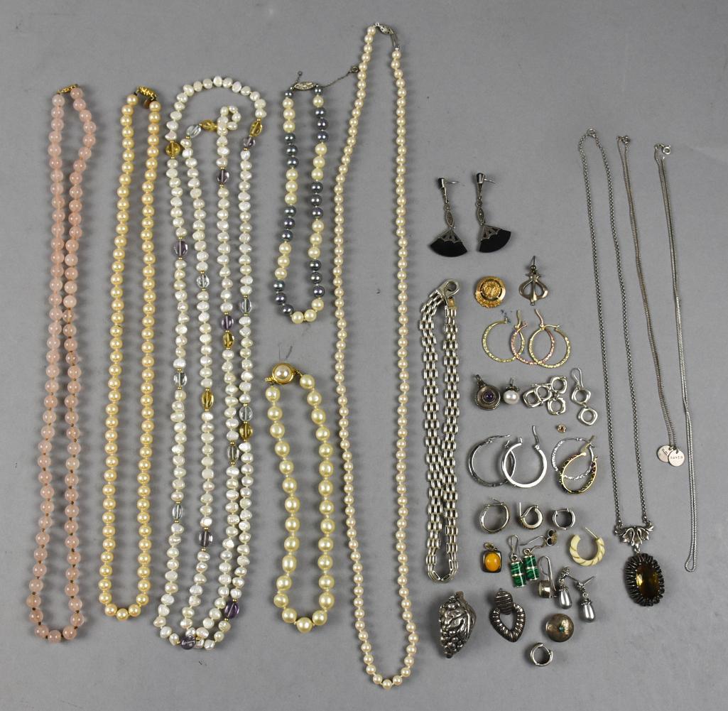 Misc Grouping Sterling Silver Jewelry (1 of 7)