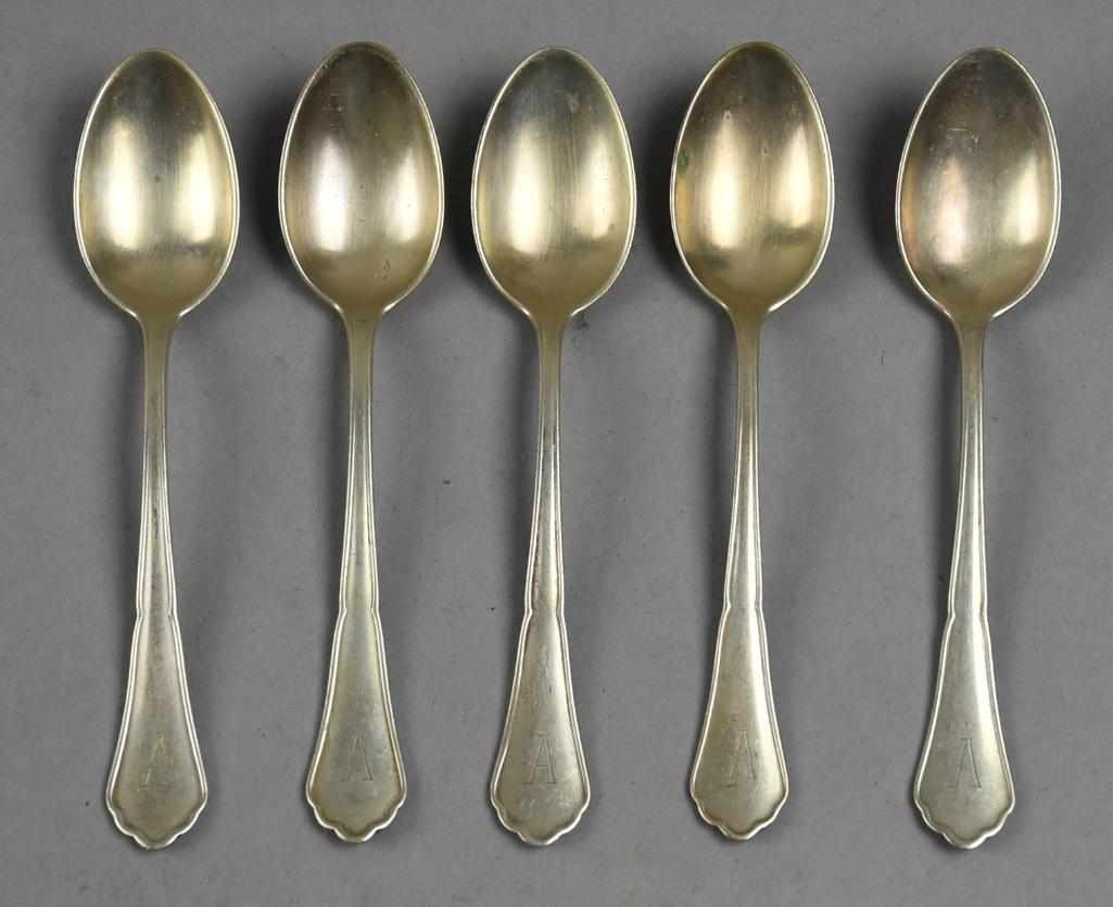 Vintage Bremer Silberwarenfabrik 800 Silver Spoon Set (1 of 6)