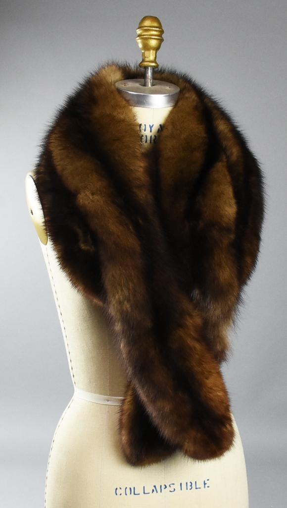 Sable  c1960 Blum's Vogue  Wrap MCM (1 of 5)