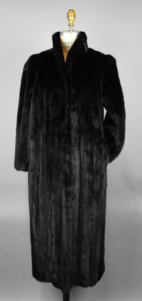 Vintage Bill Blass Full Length Mink Coat (1 of 6)