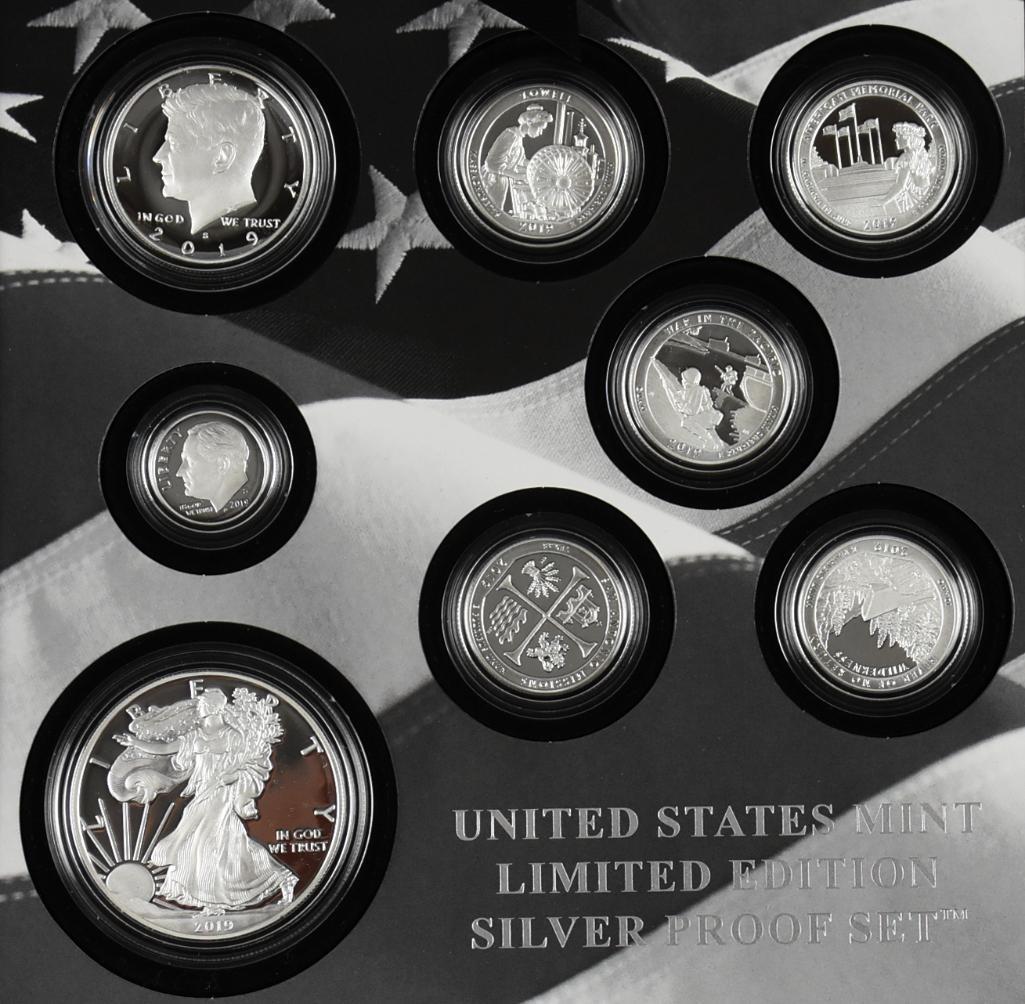 2019 US Mint Limited Edition Silver Proof Set (1 of 2)