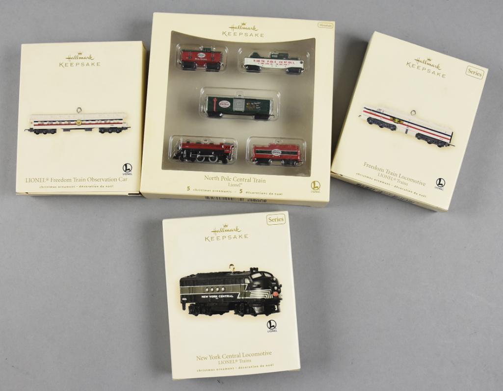 Hallmark Keepsake Lionel Train Ornaments, North Pole Central + (1 of 3)